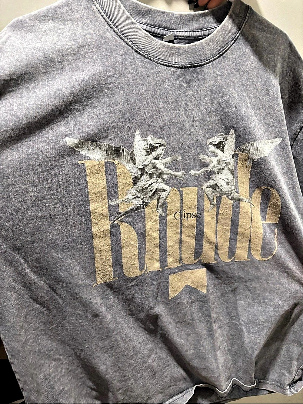 Rhude Graphic Short Sleeve Tee in Gray